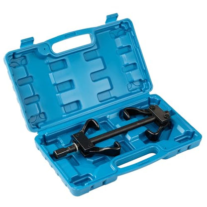 Coil Spring Compressor Tool Set, Heavy-Duty Automotive Strut Spring Compression Tool for Macpherson Suspension Repair, Fits 3/4” Diameter Springs, with Carrying Case