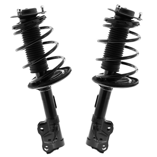 Detroit Axle - 2 Front Struts for 2013-2018 Lexus ES350 ES300h, 2014 2015 2016 2017 Quick Complete Struts with Coil Spring Assembly Replacement Suspension - size: SR4394_SR4395/Pair