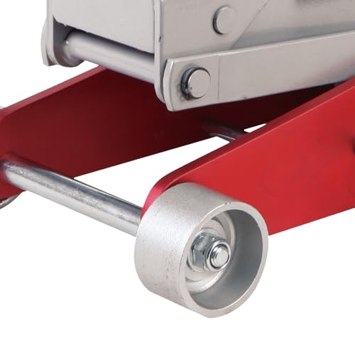 Torin Craftsman 2.5 Ton Low Profile Racing Floor Jack, 5000 lb Aluminum & Steel Hydraulic Jack with Dual Piston Quick Lift Pump, Red : Automotive
