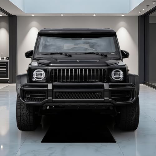 31'' x 36'' Garage Floor Mat, Absorbent Garage Mat for Oil Spills, Garage Floor Mats for Under Car & Motorcycle, Reusable Leakproof Garage Carpet with PE Backing for Driveway Drips and Stains - size: 31'' x 36''