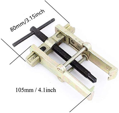 XMHF Adjustable 2-Jaw Gear Puller Motorcycle Car Auto Removal Tool Kit for Gears, Pulley, and Flywheel