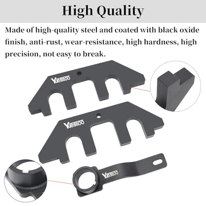 3Pcs Camshaft Holding Timing Tool & Crankshaft Positioning Tool 303-448 | Compatible with Ford F150 Mustang 5.0 Coyote V8 Engine 2018-2023, Compatible with Gen 3 5.0 Coyote Engine - color: 2018-2023, size: 3 PCS