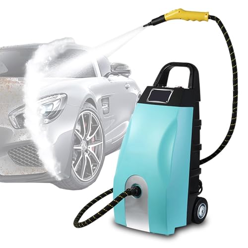 3000w Commercial Steam Cleaners, 3.5l Portable Steamer Cleaning Machine, For Home, Car,Hotel & Ac Cleaning | Heated Carpet Extractor For Home Appliances & Auto Detailing(Blue) - color: Blue