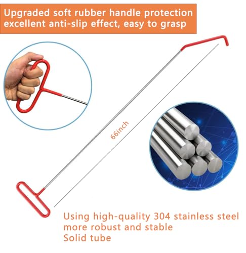 22 PCS Portable Repair Tools Sets,66 inch Stainless Steel Car Tool Kit