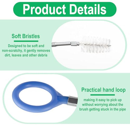 Auto Sunroof Drain Cleaning Tool, 120 Inch Flexible Tube Cleaning Brush, Drain Brush Extra Long Pipe Cleaners for Cars, Car Accessories, Car Sunroof Drain Hole Cleaner for Drains, Sewers, Windshields - size: 120 Inch
