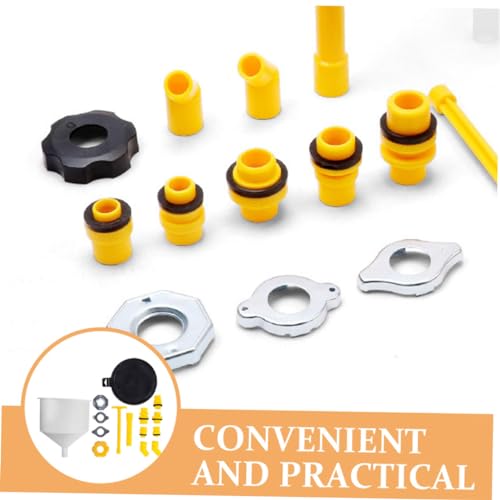 1Set Automotive Radiator Filling Kit Spill Coolant Funnel for Efficient Antifreeze and Water Tank Maintenance for Engine Flush and Coolant System Refilling