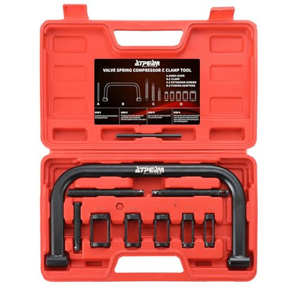 ATP Solid Valve Spring Compressor C Clamp Service Kit