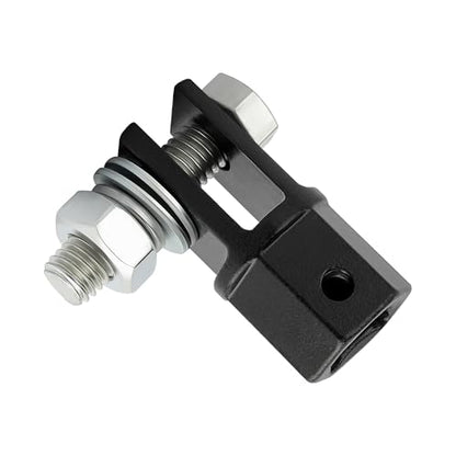 1/2" Scissor Jack Adapter,Scissor Jack Drill Adapter Fit 1/2" Impact Drill and 13/16" Lug Wrench to Lift Car Scissor Jack Height,Professional Car Accessories Scissor Lift Jacks Part