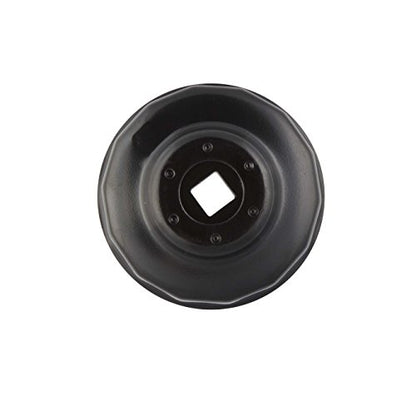Steelman Low Profile Oil Filter Cap Wrench Socket 65mm and 67mm x 14 Flute, 3/8-inch Drive, Heavy Duty Chrome Vanadium Steel - size: 65 Millimeter and 67 Millimeter x 14 Flute
