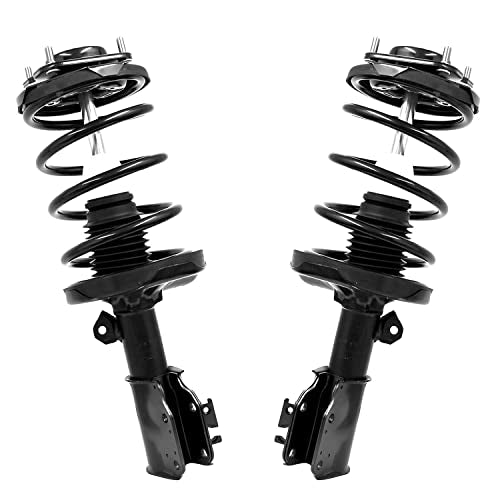 Detroit Axle - Front and Rear 4pc Struts for 2002-2003 Mazda Protege5, 4 | Struts & Coil Spring Replacement Suspension Kit - size: 4Q50065/ 4 Struts