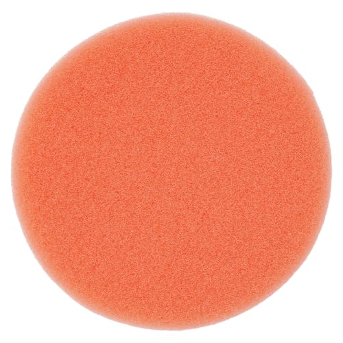 3 Inch Sponge Polishing Pad Set, 10 Pack for Orange Foam Buffing Pads 75mm x 25mm for Car Wax Sealant Shine, Smooth Surface Compatible with Polisher Tools