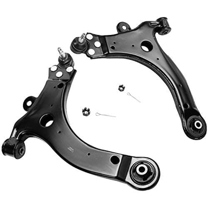 Detroit Axle - 4pc Front End Suspension Kit for Chevy Impala Monte Carlo | Buick LaCrosse Allure Regal Century Pontiac Grand Prix Ready Struts w/Coil Spring Lower Control Arms w/Ball Joints - size: 4QC2600254/Big Kit