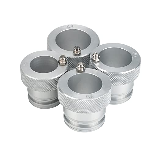 4Pcs Upgrade Wheel Bearing Greaser Tools Compatible with Ranger 800 900 XP1000 and Most UTV ATV Polaris Can-Am Maverick X3 Bearings w/Inner Dimension of 35mm+39mm+40mm+ 44mm