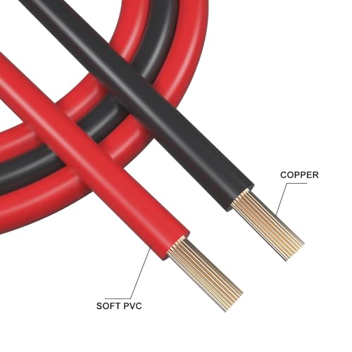 Dual-Ended Alligator Clip Electrical Test Leads 1000V 15A 3.5ft Jumper Wire | 1M Flexible Protective Copper Cable Crocodile Clip, Testing Wires with Insulators Gator Clips for Testing 2PCS