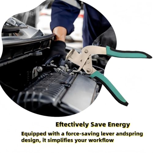 Car Clip Pliers and Disassembly Tools, New Efficient Multi-Functional Automotive Snap Pliers,Easy to Remove Fasteners, Clips, Buckles, and Rivets, Open The Panels Effortlessly Without Damage (1PCS)