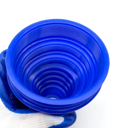 Small Shaft Universal CV Boot Kit,Upgrade Thick Silicone Blue - color: Blue