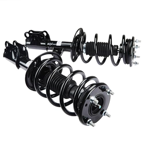 Front Struts w/Coil Springs Assembly 172653 172654 Set of 2 | Replacement for Ford Taurus 2013-2019 3.5L V6 Shock Absorbers