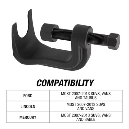 OEMTOOLS 25112 Ball Joint Separator, Adjustable Ball Joint Separator Tool, 2-3/8" Max Opening Range, Ball Joint Removal Tool for Trucks, Cars, and SUVs, Works with 3/4" Socket or Wrench