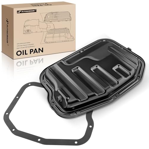 A-Premium Lower Engine Oil Pan Sump with Drain Plug & Gasket | Compatible with Nissan Altima 2002-2006 2.5L, Sentra 2002-2006 2.5L, Reliable Oil Storage, Perfect Seal