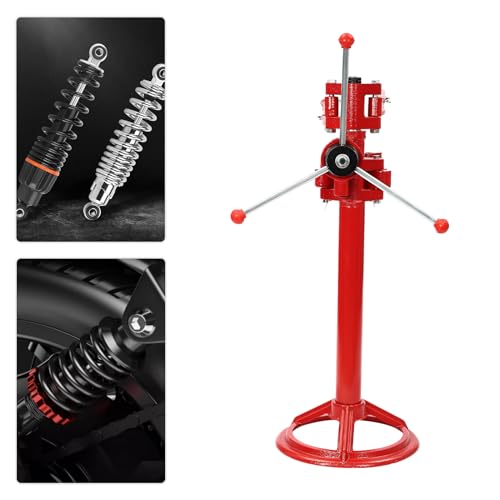 Vehicle Auto Spring Compressor Hand Operate Strut Spring Compressor 8.27-22.44inch Strut Coil Spring Press Vehicle Spring Removal Tool for Spring Diameter 15.75" Max