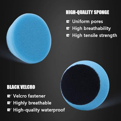 SPTA Mini Polishing Pads Set (21Pcs Mini Polishing Pads Sets, 1.6 inch) - size: 1.6inch (40mm)