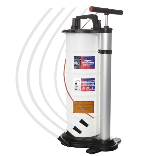 Oil Extractor Pump 9L Manual Oil Changer Vacuum Fluid Evacuator Extractor for Automotive Fluids Vacuum Evacuation