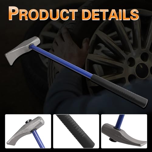 32 In Tire Hammer-Tire Bead Breaker Tool Duck-Billed Hammer tire hammer | '- Tool For Tire Maintenance And Repair，for Home Car Motorcycle ATV UTV Farm Tractor Truck Golf Cart Bus Tire Removal 35429