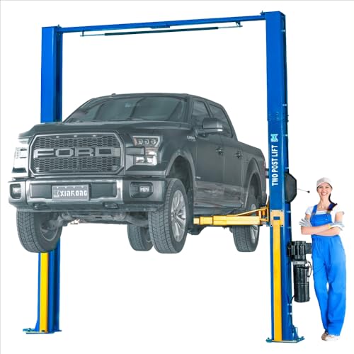 XK-1300L Overhead Auto Lift 3+3 Enhanced Lifting Arm 220V Car Lift Capacity 13000 Lbs Truck Hoist with 36 Months Parts Replacement - color: Model 1300L-220V