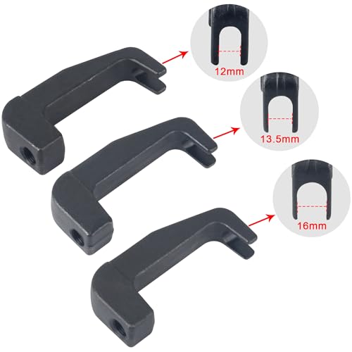 DAYUAN 24Pcs Pneumatic Diesel Injector Puller, Injector Puller Tool Kit | Air Vibration Injector Removal Tool, Seized Injector Removal, Compatible With Bosch Delphi Siemens Injectors, 20-30Nm Torque