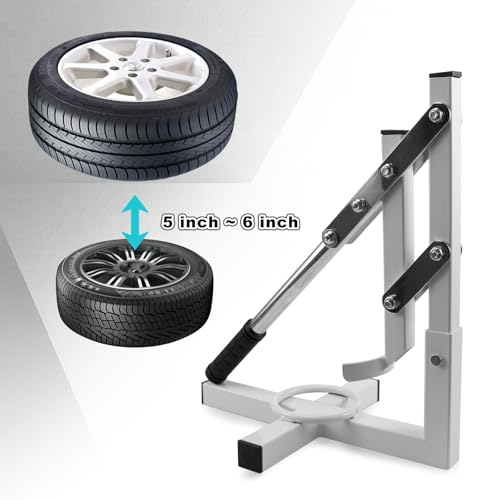 Sporacingrts Mini Tire Bead Breaker for 5" and 6" Go Kart Wheels | Adjustable manual tire bead breaker for 5" and 6" go kart and mini bike wheels, designed for easy tire removal.