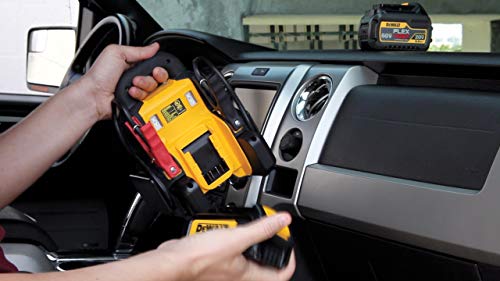 DEWALT DXAE20VBB Portable Battery Booster for Cars - style: Without Battery + Charger