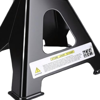 Asixxsix Car Jack Stand, 3 Ton Capacity 11.2-16.8 Inch Adjustable Height 2PCS Set Adjustable Auto Jack Stands Heavy Duty Steel Stand with Double Locking Mechanism for Small SUV