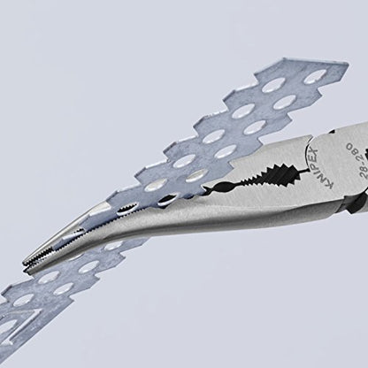 Knipex Tools 28 81 280 11" Extra Long Needle Nose Pliers - Angled, - style: Angled Head