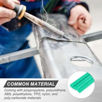 Plastic Welding Rods, Welder Rod High-Strength Waterproof Fit for Repairing - color: Green