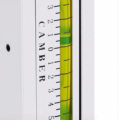 Keenso Adjustable Magnetic Alignment Tool, Magnetic Caster Camber Gauge with Strong Base and Precise Scales, for Cars Trucks RVs Wheel Alignment