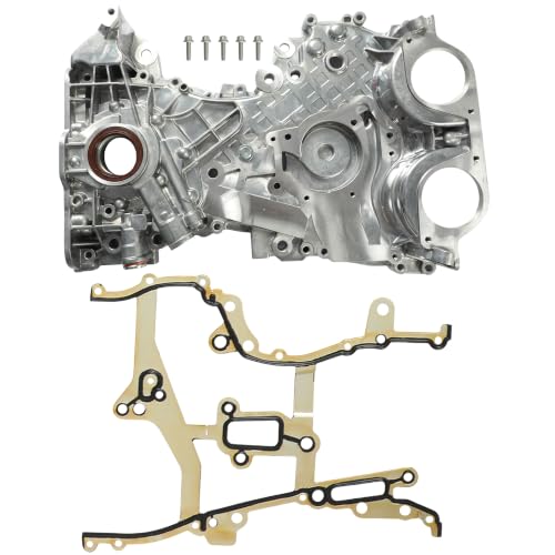 2011–2021 Engine Timing Cover & Gasket Fit For Buick Chevrolet 1.4 L4 Turbo | 1.4L Engine Timing Cover w/ Gasket Fit For Buick Encore Chevrolet Trax Sonic Cruze Limited L4 Turbo 11–21,28290048 55562793 - size: GM 1.4 timing cover