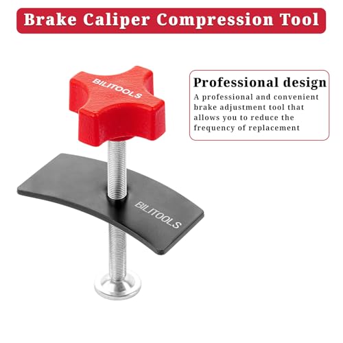 BILITOOLS Brake Caliper Compression Tool, Piston Compressor Spreader Tool | Brake Pad Spreader Brake Caliper Tool for Cars & Light Trucks - size: Standard