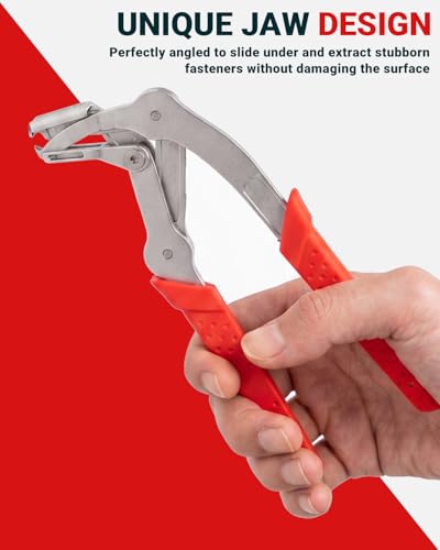 Car Clip Pliers, Professional Trim Panel Removal Tool for Door Clips, Push Pins Plastic Fasteners, Damage-Free Disassembly, Durable Alloy Steel Automotive Repair Tool
