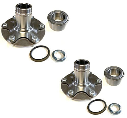 2WD Only! - 2 Front Wheel Hub Bearing Kits Compatible with Toyota 4Runner 1996-2001; Sequoia 2001-2007; Tundra 2000-2006; Tacoma Prerunner 1999-2004. 2WD Only, Will NOT fit 4WD. with Seal 710571