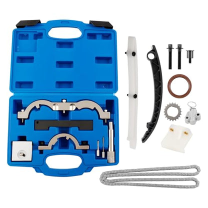 1.2 1.4 Timing Chain Kit, Engine Timing Tool Kit, Compatible with Chevrolet Cruze Buick Encore Cadillac ELR Vauxhall Opel 2009-2020, Replaces TK343 22HP47N ETCK2102, Fits 1.2L 1.4L DOHC Engine