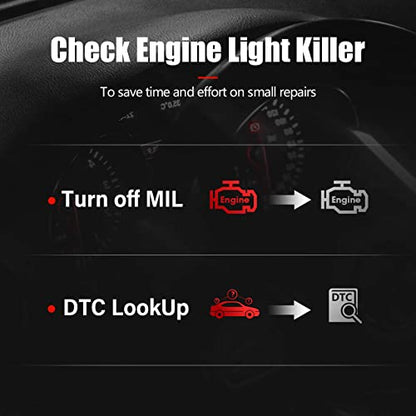 2026 NEW Launch OBD2 Scanner CR529 Code Reader Check Engine Light for All OBDII Car After 1996 Full OBD2 Functions Mode 8, I/M Readiness DTC Lookup Lifetime Free Update Scan Tool [Upgrade Version] - style: CR529