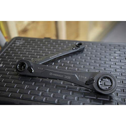 Crescent 2 Piece X6™ 4-in-1 Black Oxide Spline Ratcheting SAE Wrench Set - CX6DBS2 (Pack of 12) - size: SAE (Pack of 12)