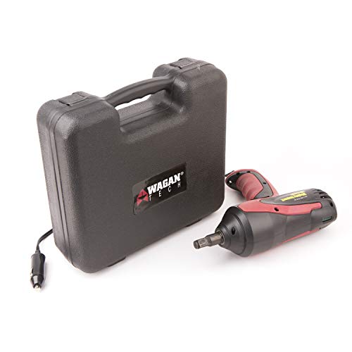 Wagan EL2257 12V DC Mighty Impact Wrench, 1/2 inch 12 Volt Electric Impact Wrench Kit, 271 ft-lbs, Tire Repair Tools with Sockets and Carry Case - size: EL2257 12V