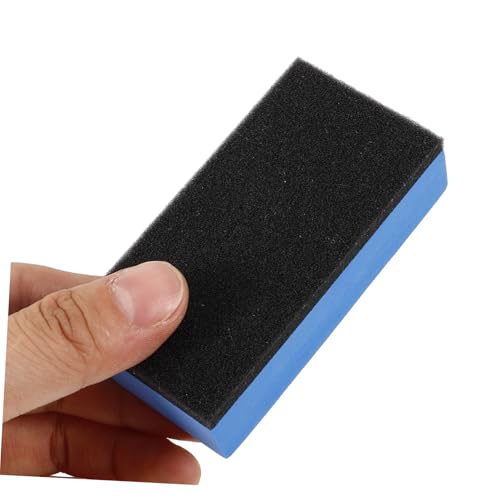 STOBAZA 1 Set Tire Shine Applicator Sponge Kit Wax Applicator Pads with Polishing Cloth for Car Detailing Durable Versatile Automotive Waxing Tool for Easy Application and Reliable