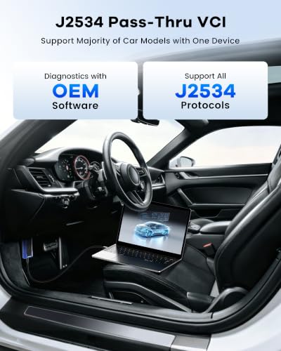 MUCAR 892BT PRO OBD2 Scanner with Topology Map, AI-Assisted Diagnostic Tool | Up Ver.of 892BT, J2534 Pass-Thru, OEM Diagnostics, 3000+ Active Test, ECU Coding, 40+ Services, Lifetime Update