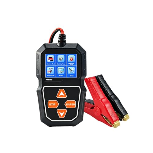 Car Battery Tester, Battery Load Tester Automotive 12V Alternator Starter Tester Digital Auto Battery Analyzer Charging Cranking System Tester for Car Truck Marine Motorcycle Boat