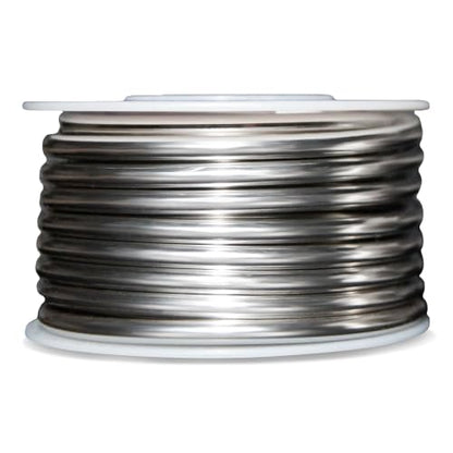 AIM Lead-Free Plumbing Solder, Silver Bearing, 0.125inch dia, 1/2 Lb Spool - size: 0.5lb-227g (3mm-0.125inch)