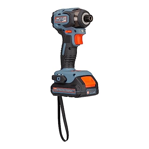 SENIX X2 20 Volt Max* 2-Piece Cordless Power Tool Kit with Battery Powered 1/2-Inch Hammer Drill Driver and 1/4-Inch Impact Driver, Includes Soft Bag, 2 2.0 Ah Batteries & Charger (S2K2B2-02) - style: Hammer Drill Driver and Impact Driver