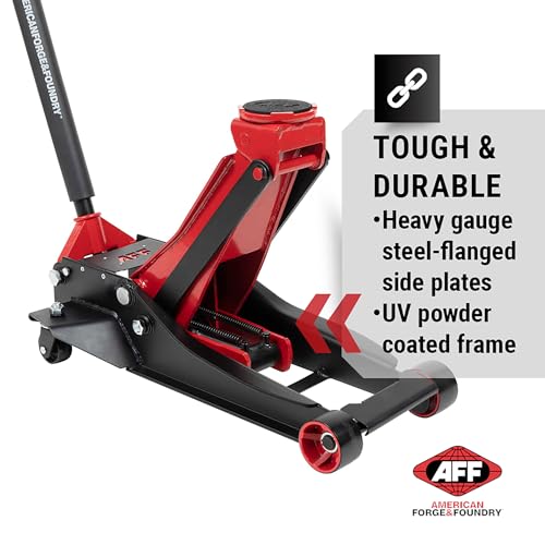 AFF 4 Ton Floor Jack - Low Profile Car Jack with Lightning Lift Hydraulic - Super Duty - style: Super Duty