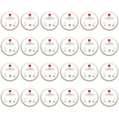 RUPES 9.DA180S Pack of 24 White D-A Ultra-Fine Polishing Foam Pads 180mm | Ideal for Paint Correction & Gloss Enhancement | Extremely Fine Defect Removal | Compatible with 6" Backing Plate - size: Ultrafine 180mm, style: Pack of 24